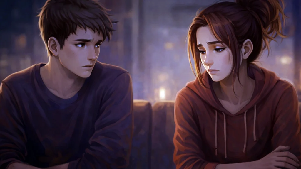 Dos personas conversando con calma y atención plena, ejemplo de presencia emocional y conexión humana